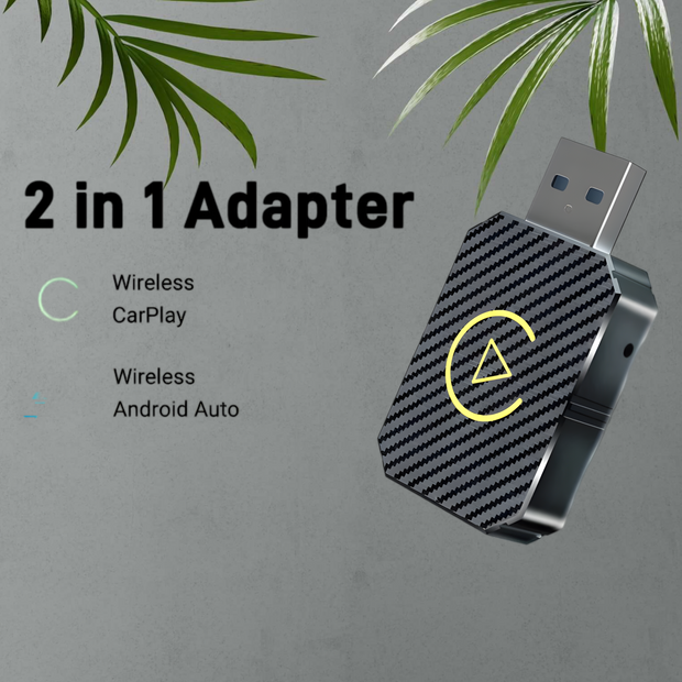 Adaptateur sans fil pour voitures compatibles avec tous types de téléphones